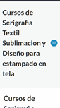 Mobile Screenshot of cursodeestampado.com